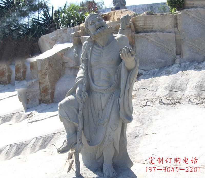 鹤壁铁拐李八仙雕塑