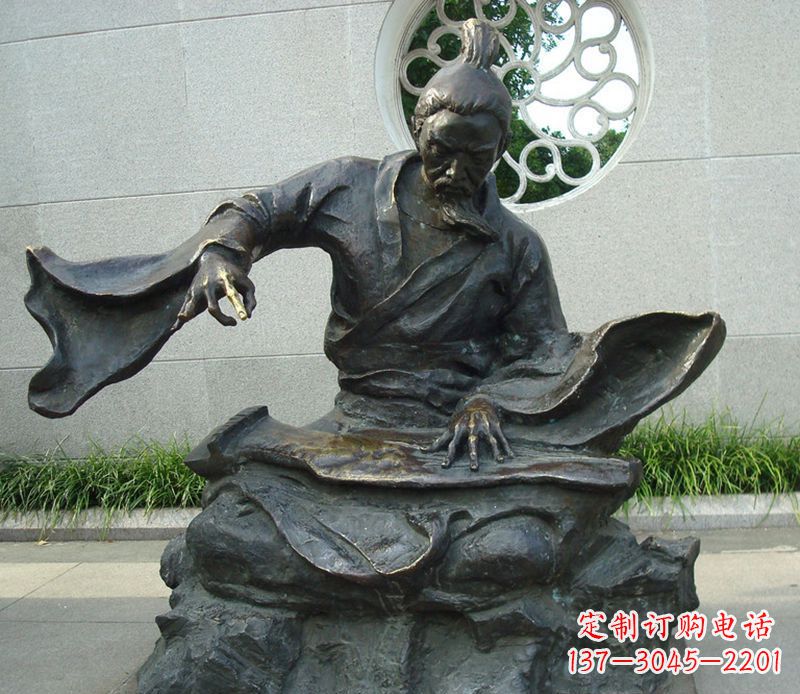 鹤壁铜雕弹钢琴