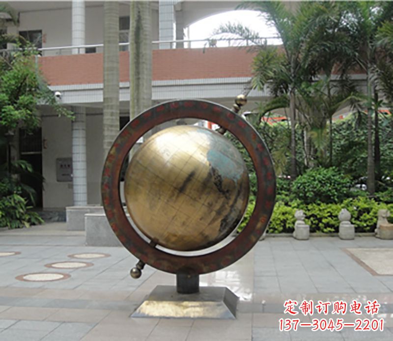 鹤壁铜雕地球仪