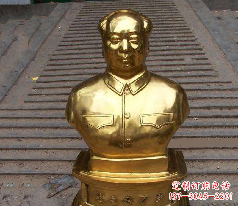 鹤壁铜雕广场伟人雕塑摆件
