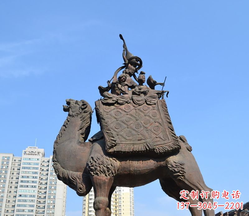 鹤壁铜雕骆驼