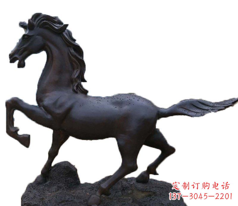 鹤壁铜雕马动物雕塑