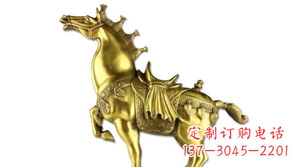 鹤壁铜雕马公园动物雕塑