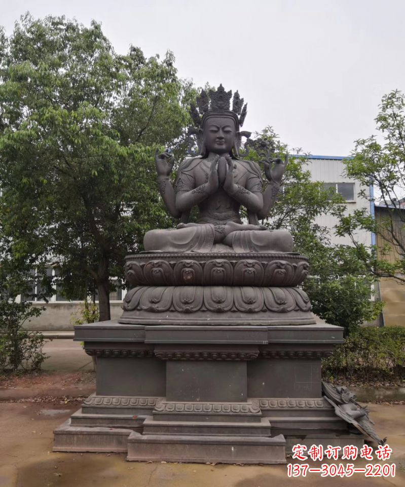 鹤壁铜雕密宗佛寺庙佛像雕塑