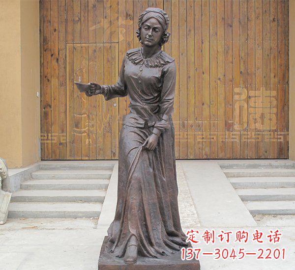 鹤壁铜雕南丁格尔