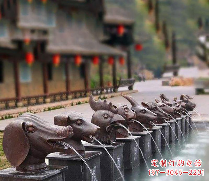 鹤壁铜雕喷泉