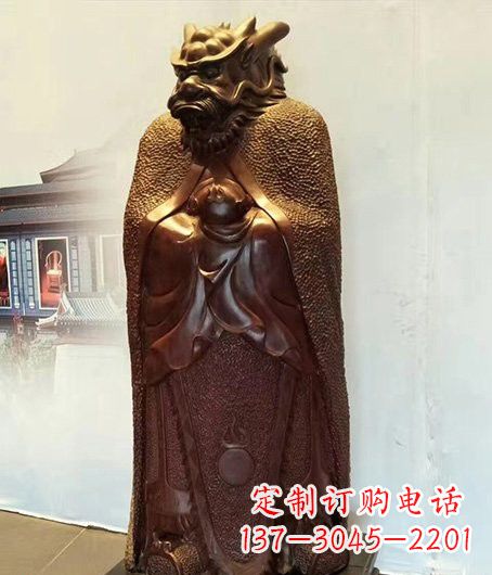 鹤壁铜雕兽首人身十二生肖