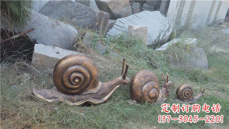 鹤壁铜雕蜗牛