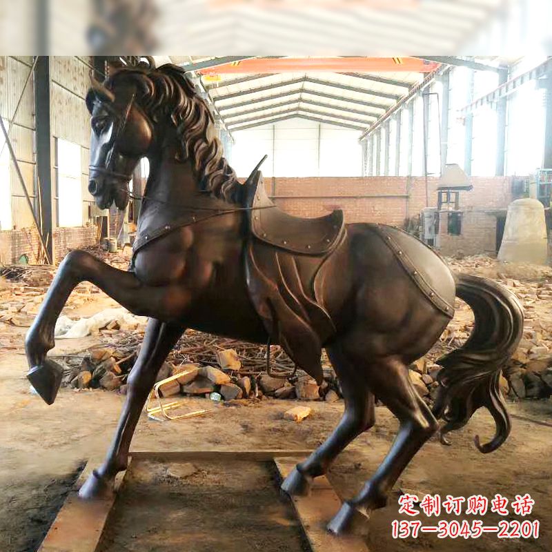 鹤壁铜雕战马