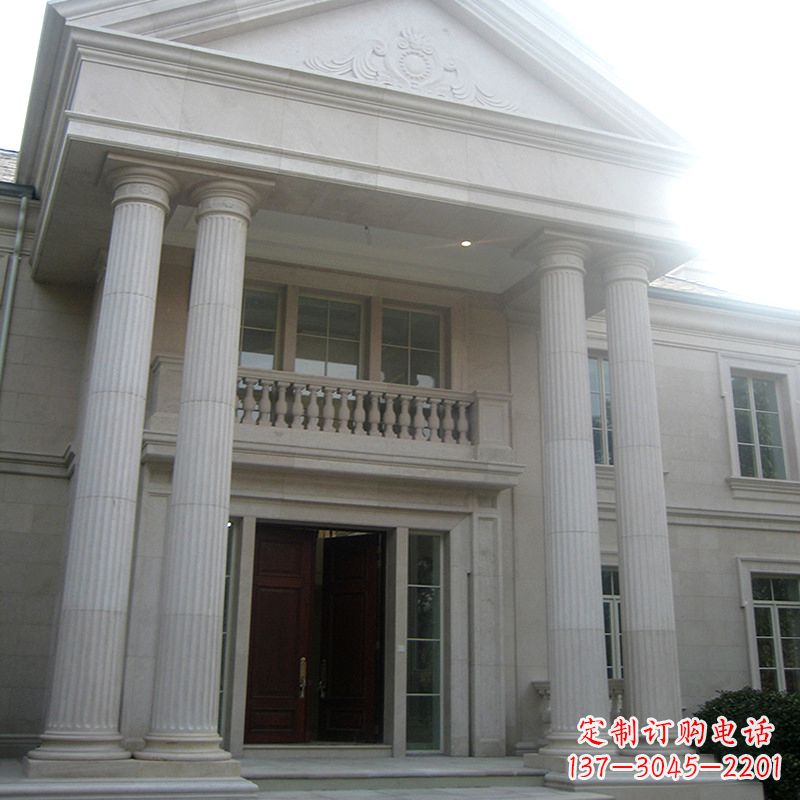 鹤壁外墙罗马柱石雕