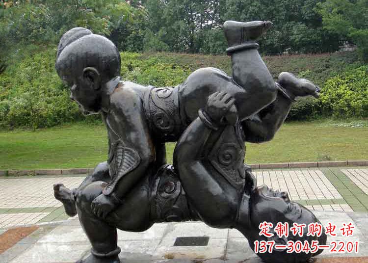 鹤壁顽皮的小孩