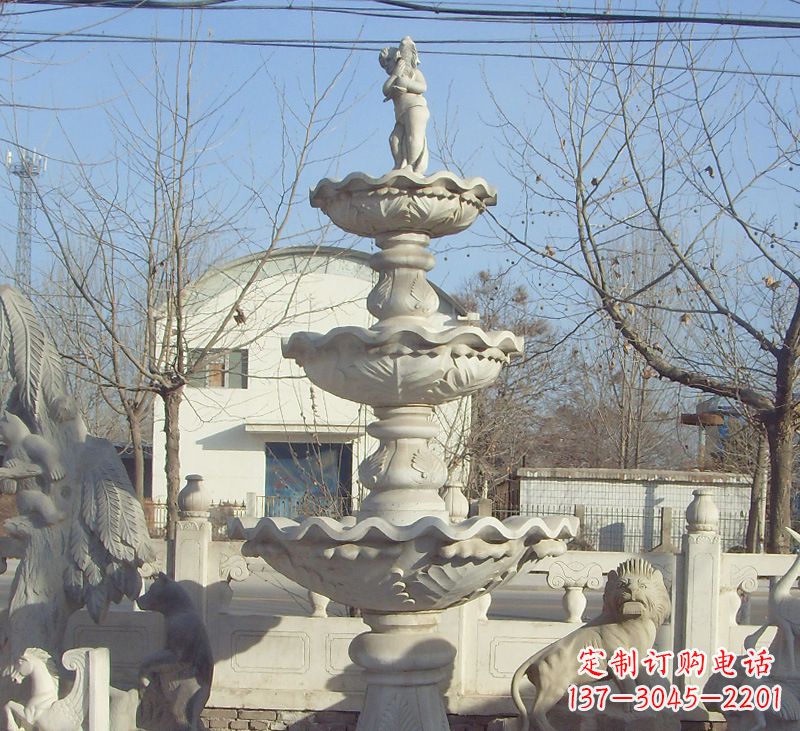 鹤壁晚霞红石雕风水球图片