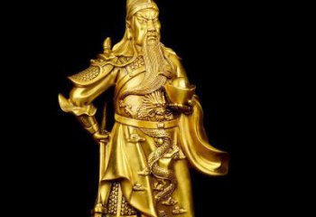 鹤壁关公铜雕，传承古典传统