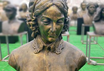 鹤壁南丁格尔纯铜头像雕像——传承慈善精神