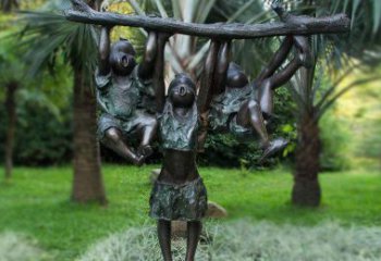 鹤壁铜雕树枝是中领雕塑专为儿童设计制作的一种…