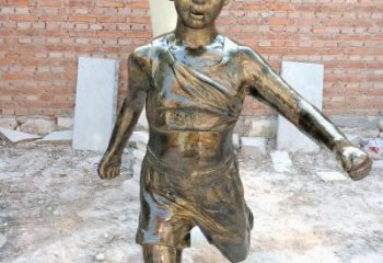 鹤壁精美的儿童铜雕，传承美好的价值观