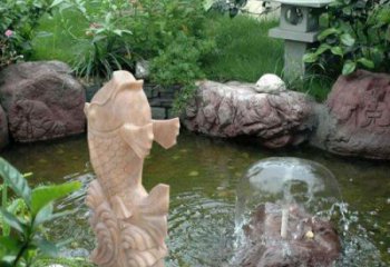 鹤壁艺术化的鲤鱼雕塑，让你家的氛围变得更加温馨