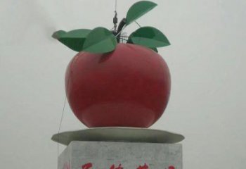 鹤壁精美苹果雕塑，给空间增添独特风格