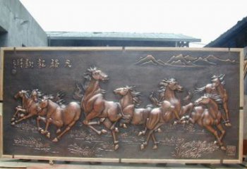 鹤壁中领雕塑：古典造型的精美马雕塑
