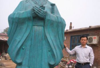 鹤壁来自中国历史的经典孔子雕塑