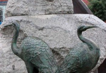 鹤壁青铜仙鹤公园动物雕塑--令人叹为观止的完美艺术品