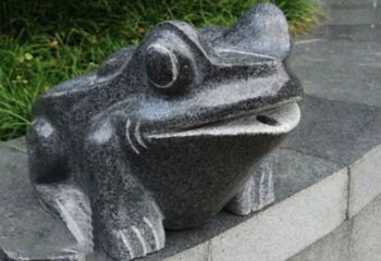 鹤壁活力四射的青蛙喷水雕塑