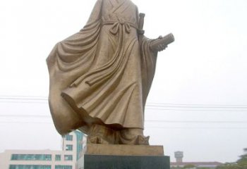 鹤壁屈原雕塑，华夏悠久文化之精粹