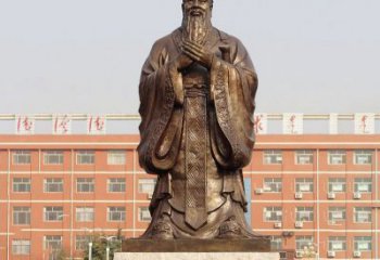 鹤壁传承孔子雕塑，传播中华文化