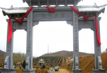 鹤壁中领雕塑：专业牌坊石雕定制服务