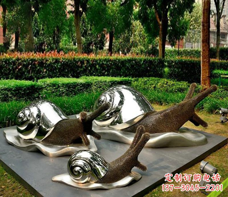 鹤壁蜗牛雕塑不锈钢
