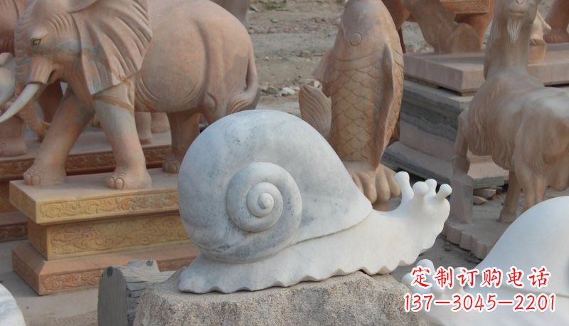 鹤壁蜗牛石雕