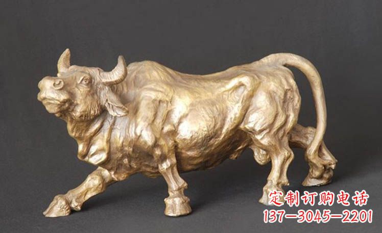 鹤壁西班牙斗牛-鎏金牛