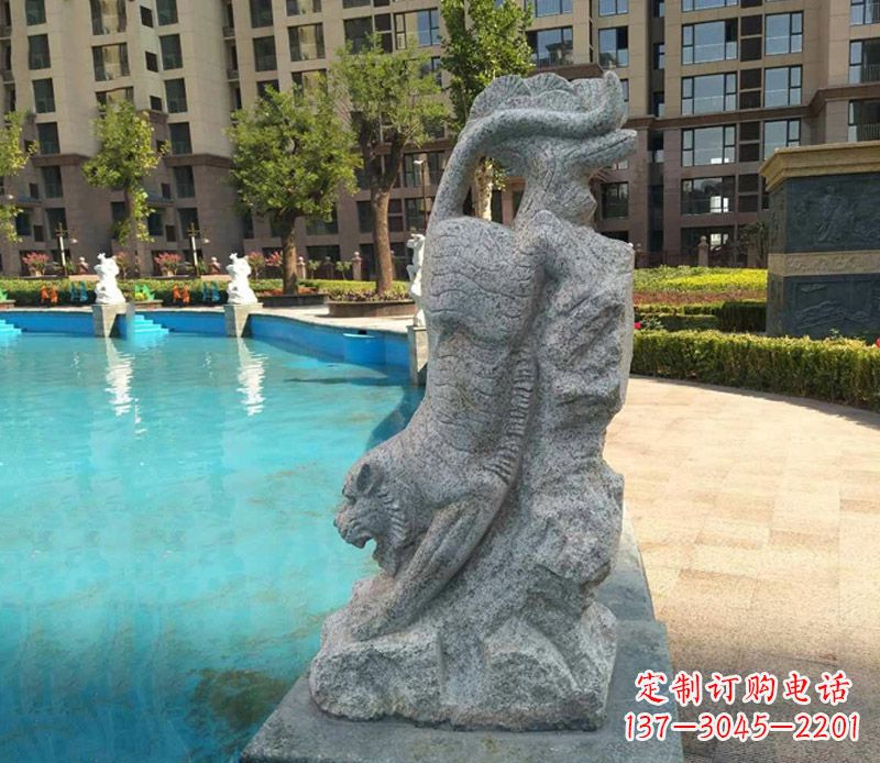 鹤壁下山老虎石雕