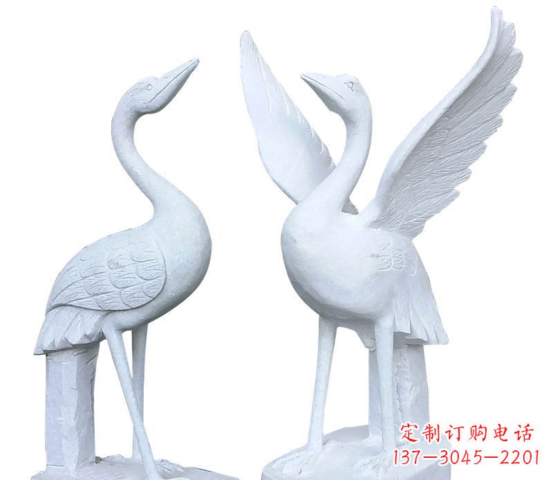鹤壁仙鹤公园动物石雕