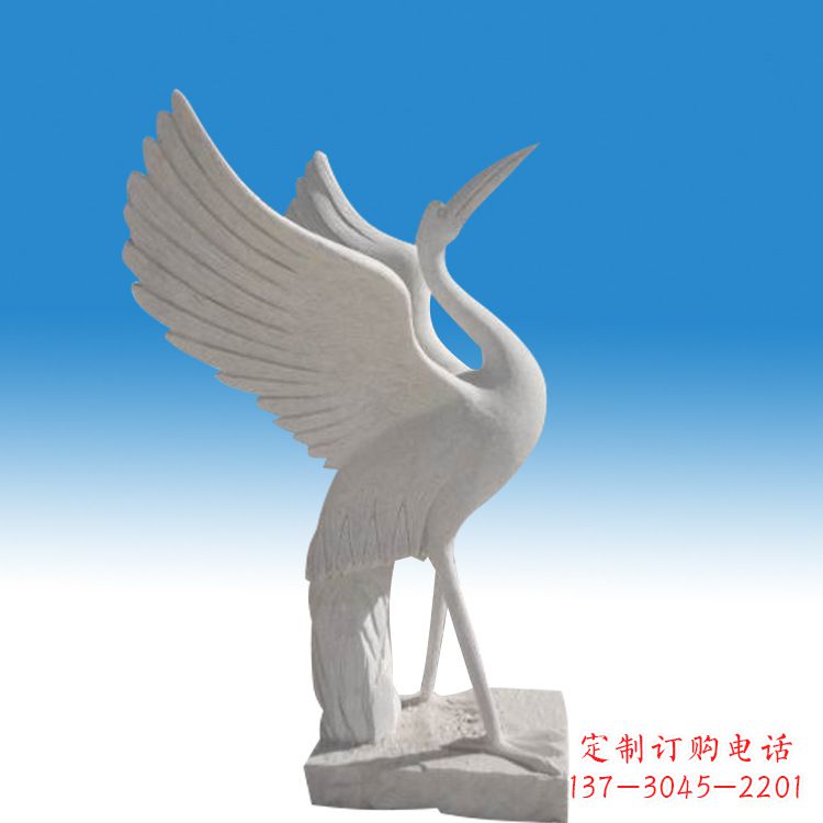 鹤壁仙鹤砂岩雕塑