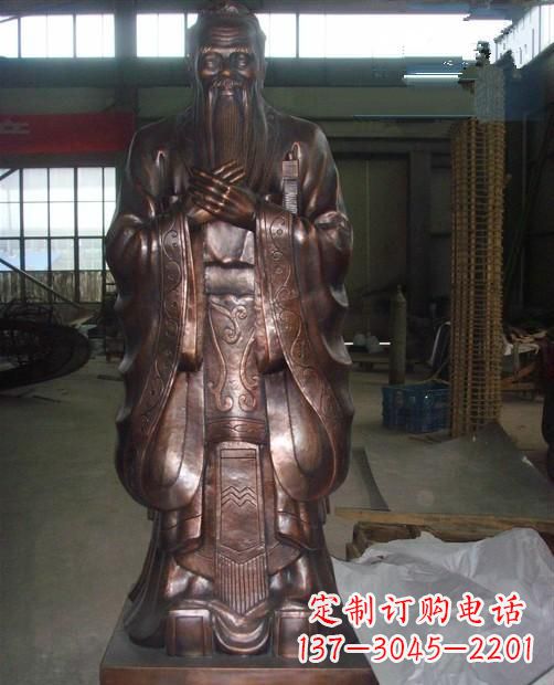 鹤壁先师孔子雕塑