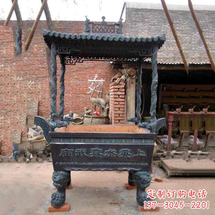 鹤壁现代铜香炉