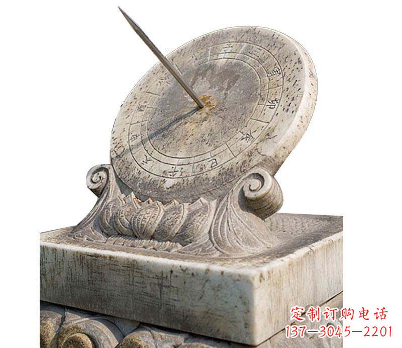 鹤壁校园大理石日晷景观石雕