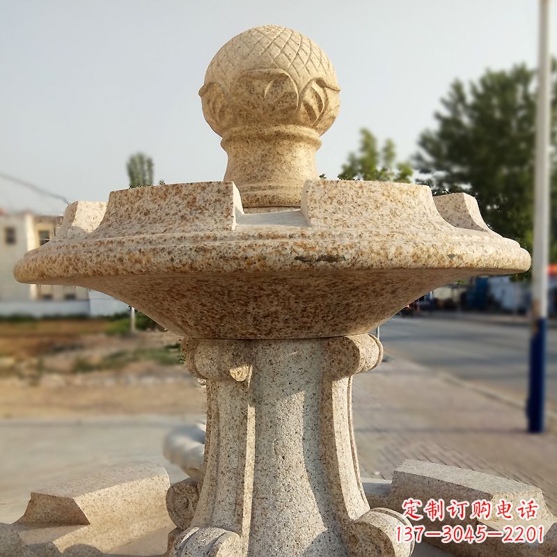 鹤壁新型石雕风水球