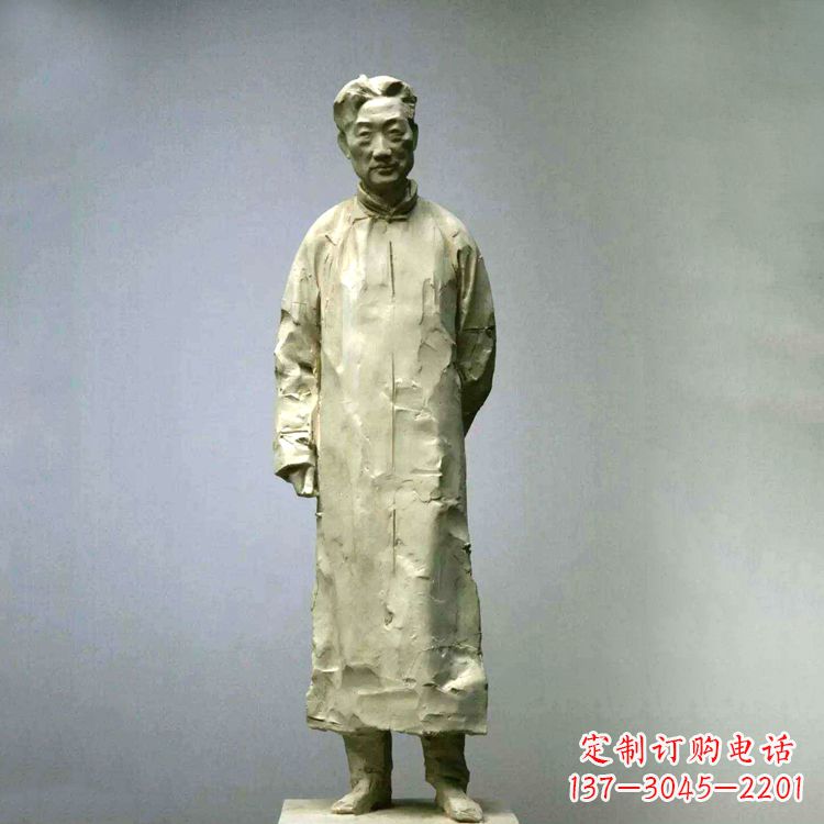鹤壁徐悲鸿雕塑像石雕历史名人雕像