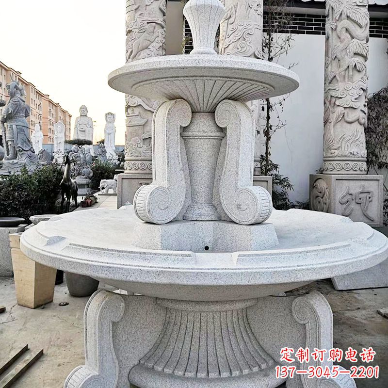 鹤壁许愿池喷泉 石雕