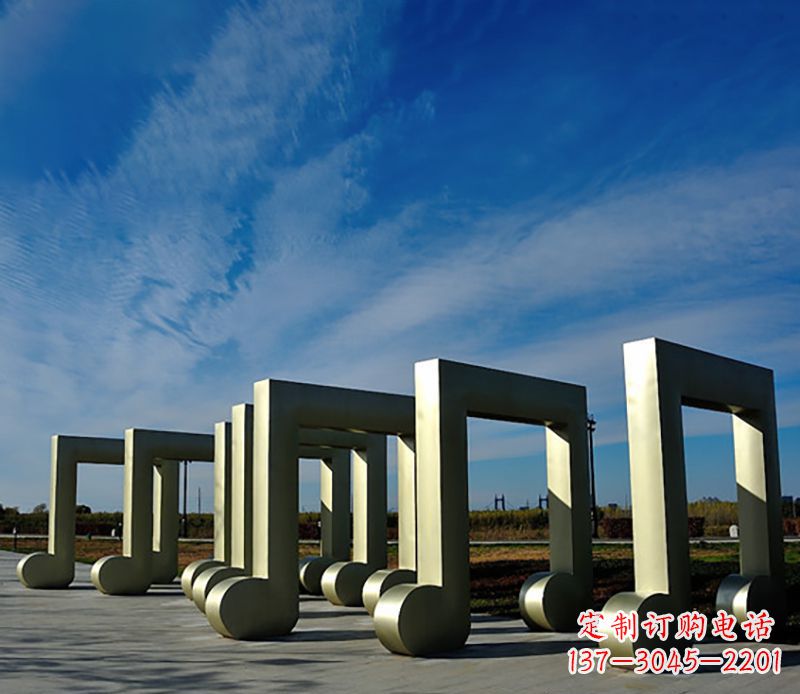 鹤壁音符雕塑户外