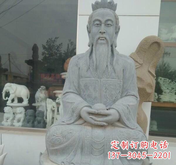 鹤壁元始天尊神像石雕
