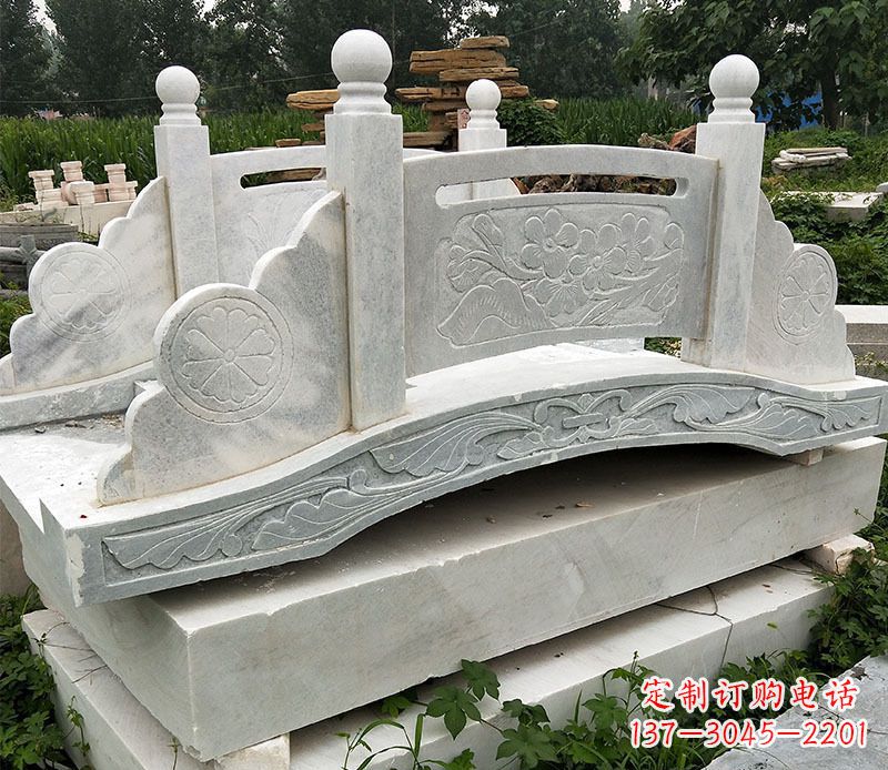 鹤壁园林仿古石拱桥景观石雕