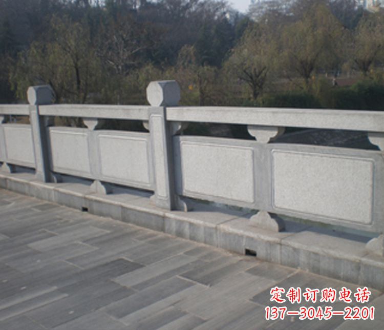 鹤壁园林仿古石栏板景观石雕 (7)
