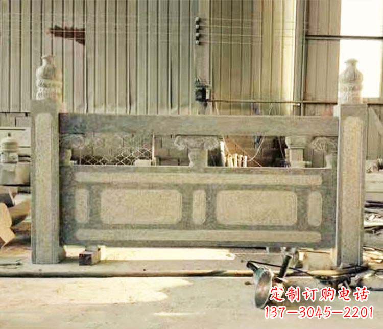 鹤壁园林仿古石栏板景观石雕