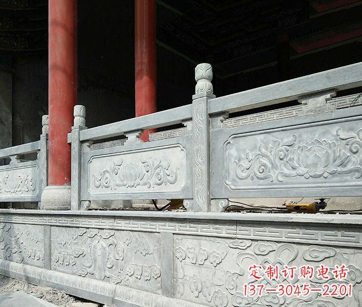 鹤壁园林仿古石栏板景观石雕_1 (3)