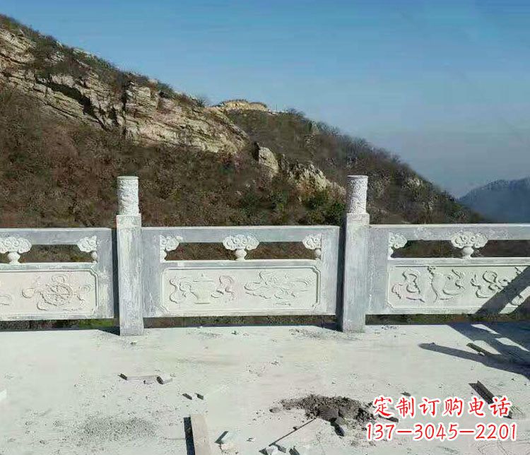鹤壁园林仿古石栏板景观石雕_2 (3)