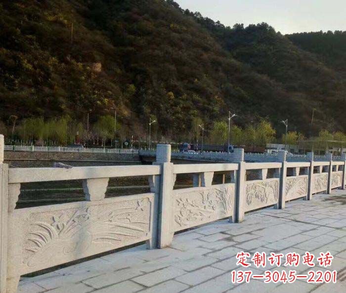 鹤壁园林景观大理石浮雕栏板