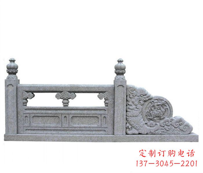 鹤壁园林景观大理石栏板雕塑 (2)